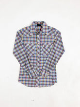 Load image into Gallery viewer, Vintage 70s Double Decker Western Pearl Snap Shirt