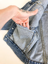 Load image into Gallery viewer, Vintage 90s Johnny Q Cropped Denim Jacket