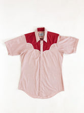 Load image into Gallery viewer, Vintage 70s Rockmount Ranch Wear Red Pearl Snap Shirt