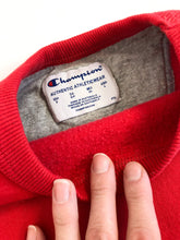 Load image into Gallery viewer, Vintage Champion Red Crewneck Sweater