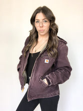 Load image into Gallery viewer, Vintage Carhartt Burgundy Faded Distressed Jacket