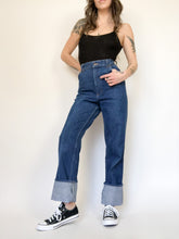 Load image into Gallery viewer, Vintage 80s Chic by h.i.s High Rise Straight Leg Jeans Waist 29”