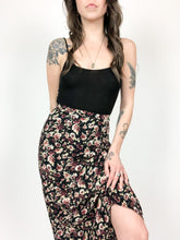 Load image into Gallery viewer, Vintage 90s Smart Set Floral Maxi Skirt Waist 26”