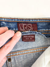 Load image into Gallery viewer, Vintage 70s JR’s High Rise Straight Leg Jeans Waist 26”