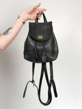 Load image into Gallery viewer, Vintage Coach Legacy 9960 Black Leather Backpack