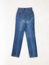 Load image into Gallery viewer, Vintage 70s JR’s High Rise Straight Leg Jeans Waist 26”