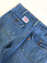 Load image into Gallery viewer, Vintage 70s Levis Mid Rise Orange Tab Flares Waist 29”