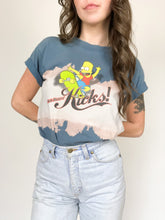 Load image into Gallery viewer, Vintage Y2K Bart Simpson ‘This Board Kicks’ Tee Size Youth XL