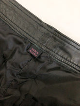 Load image into Gallery viewer, Vintage 80s Leather Shorts Waist 28”