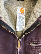 Load image into Gallery viewer, Vintage Carhartt Burgundy Faded Distressed Jacket