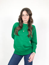 Load image into Gallery viewer, Vintage 70s JC Penny Emerald Green Wool Sweater