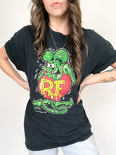 Load image into Gallery viewer, Vintage 2008 Black Rat Fink Tee Size L