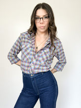 Load image into Gallery viewer, Vintage 70s Double Decker Western Pearl Snap Shirt