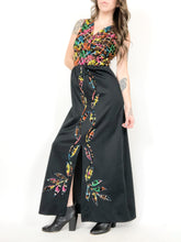 Load image into Gallery viewer, Vintage 80s Gina Rinaldi Abstract Maxi Dress