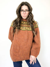 Load image into Gallery viewer, Vintage Hand Knit Heavy Wool Sweater