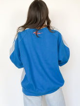 Load image into Gallery viewer, Vintage Rusty Wallace #2 Miller Lite Winners Circle Blue and Grey Sweater