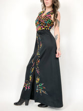 Load image into Gallery viewer, Vintage 80s Gina Rinaldi Abstract Maxi Dress