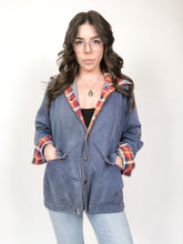 Load image into Gallery viewer, Vintage 70s Denim Chore Coat