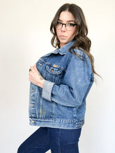 Load image into Gallery viewer, Vintage 80s Rustler Distressed Denim Jacket