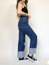 Load image into Gallery viewer, Vintage 80s Chic by h.i.s High Rise Straight Leg Jeans Waist 29”