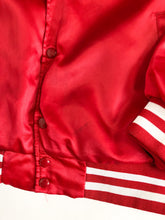 Load image into Gallery viewer, Vintage 80s Budweiser Starter Satin Bomber Jacket