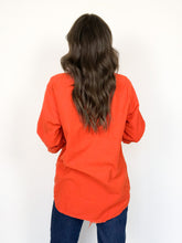 Load image into Gallery viewer, Vintage 70s Big Mike Union Made Orange Flannel Button Up