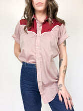 Load image into Gallery viewer, Vintage 70s Rockmount Ranch Wear Red Pearl Snap Shirt