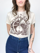 Load image into Gallery viewer, Vintage 78 Trout Creek Bluegrass Ringer Tee Size S