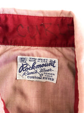 Load image into Gallery viewer, Vintage 70s Rockmount Ranch Wear Red Pearl Snap Shirt