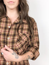 Load image into Gallery viewer, Vintage 70s Pendleton Virgin Wool Plaid Flannel