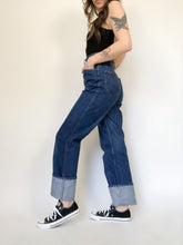 Load image into Gallery viewer, Vintage 80s Chic by h.i.s High Rise Straight Leg Jeans Waist 29”