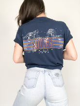Load image into Gallery viewer, Vintage 1998 Sturgis Rally Navy Blue Wolf Moon Tee Size M