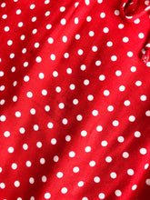 Load image into Gallery viewer, Vintage 90s Smart Set Red & White Polka Dot Maxi Dress