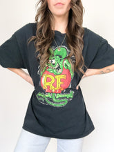 Load image into Gallery viewer, Vintage 2008 Black Rat Fink Tee Size L