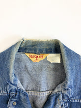 Load image into Gallery viewer, Vintage 80s Rustler Distressed Denim Jacket
