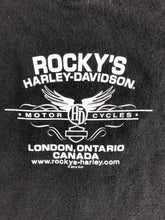 Load image into Gallery viewer, Harley Davidson Black Rocky’s London Too Cool Tee Size Youth M