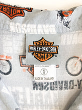 Load image into Gallery viewer, Vintage Y2K Harley Davidson Button Up Shirt Boys XL