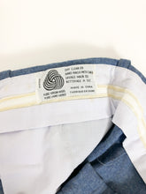 Load image into Gallery viewer, Vintage 70s Dusty Blue Wool Trousers Waist 29”