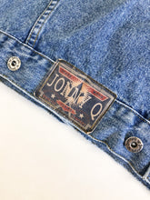 Load image into Gallery viewer, Vintage 90s Johnny Q Cropped Denim Jacket