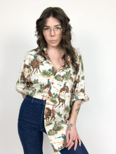 Load image into Gallery viewer, Vintage 90s Cowboy Western Button Down
