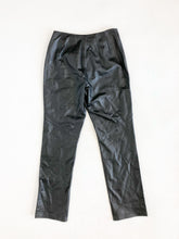 Load image into Gallery viewer, Vintage 90s Willi Smith Soft Black Leather Pants Waist 28”