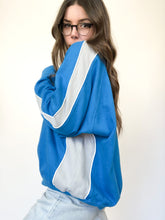 Load image into Gallery viewer, Vintage Rusty Wallace #2 Miller Lite Winners Circle Blue and Grey Sweater