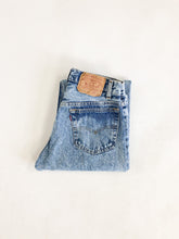 Load image into Gallery viewer, Vintage 80s Levis 501 Acid Wash High Rise Jeans Waist 30”