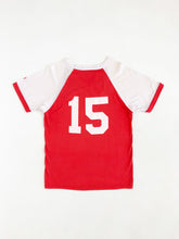 Load image into Gallery viewer, Vintage 70s Beamsville Legion Red & White Baseball Tee Size M
