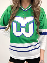 Load image into Gallery viewer, Vintage 90s CCM Hartford Whalers Jersey Youth L