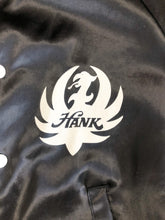 Load image into Gallery viewer, Vintage 80s Hank Williams Jr and the Bama Band Black Satin Jacket