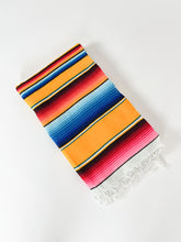 Load image into Gallery viewer, Traditional Mexican Saltillo Serape Blanket
