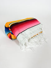 Load image into Gallery viewer, Traditional Mexican Saltillo Serape Blanket
