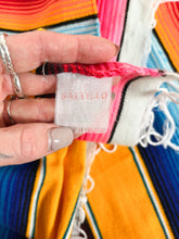 Load image into Gallery viewer, Traditional Mexican Saltillo Serape Blanket
