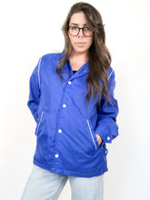 Load image into Gallery viewer, Vintage 70s Royal Blue Work Jacket
